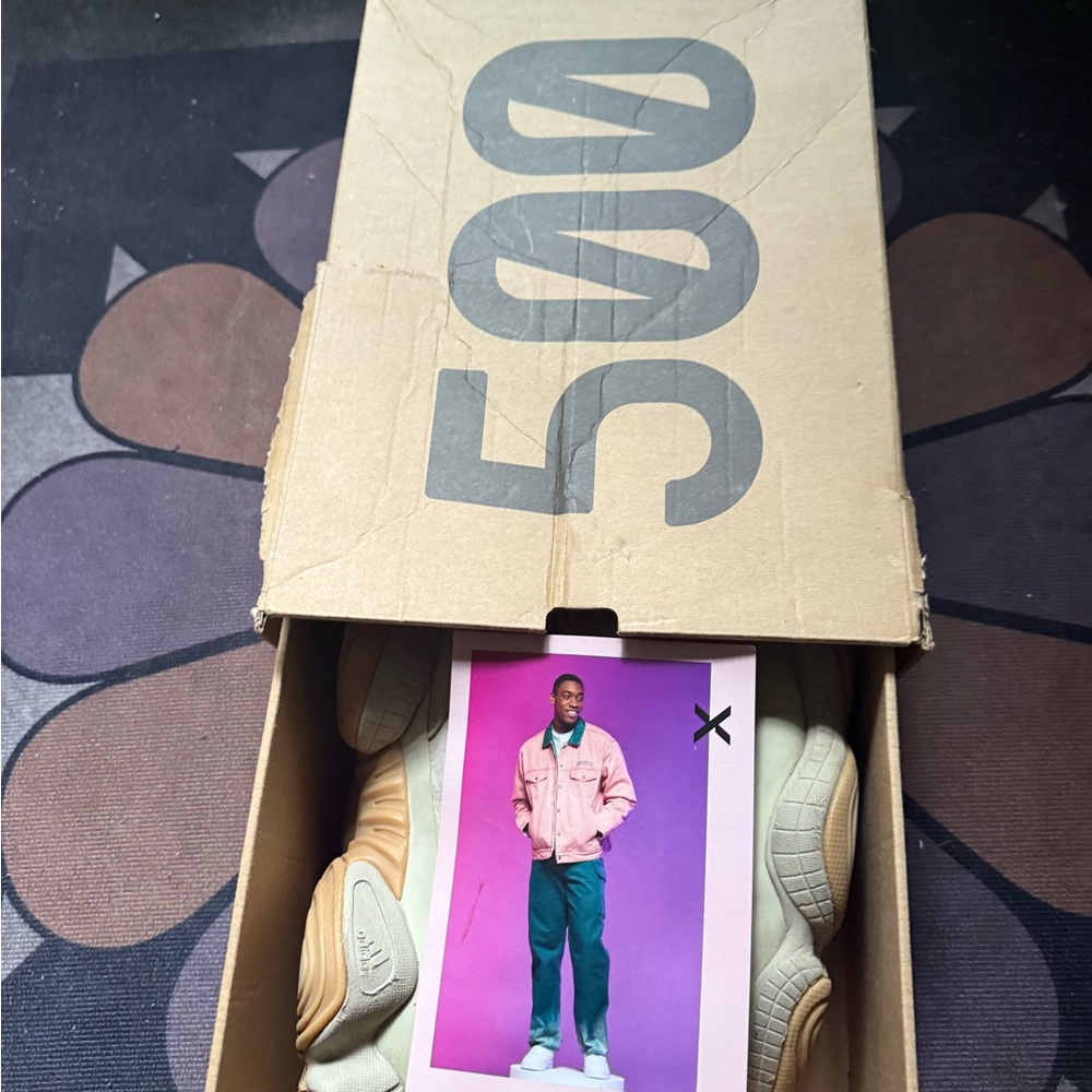 Yeezy 500 in Cream and Tan